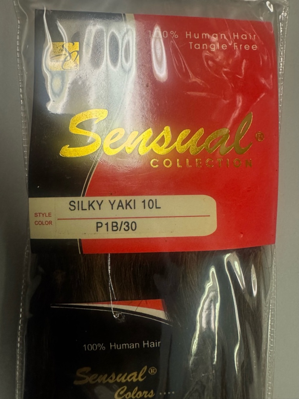 Sensual Collection Silky Yaki 100% Human Hair